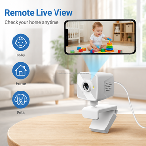 Nueva Cámara IP Inteligente Mini para Interiores con Sensor CMOS HD 1080P, Visión Nocturna y Giro/Inclinación para Monitoreo de Seguridad en el Hogar - Product Image 2