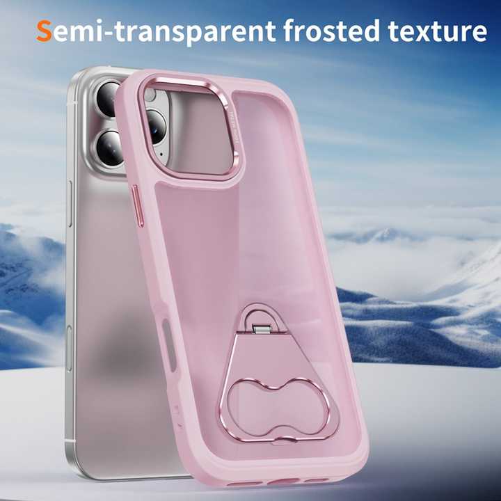 factory price Triangular Bracket kickstand matte mobile phone cases For Samsung Galaxy s24 plus fundas para celular case