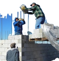 Cetakan Blok Beton Busa untuk Blok Clc Interlocking Dengan Bahan Busa dan Generator Busa