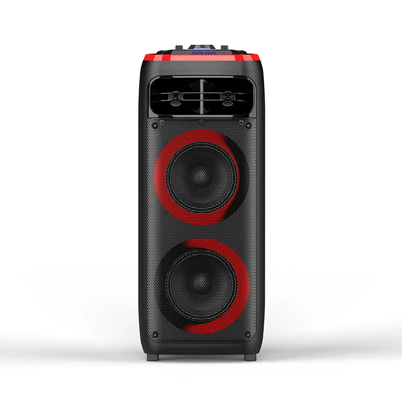 New 6.5 inch 60W portable wireless bluetooth speaker party audio usb mp3 player music box loud boombox sound speaker rgb light