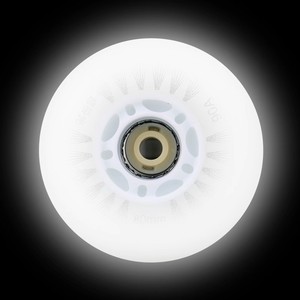 Pattini a rotelle in linea <span class=keywords><strong>4</strong></span> ruote lampeggianti 90 80 72 70mm con funzionalità Flash ruote illuminano incandescente ruote da <span class=keywords><strong>Skate</strong></span> - Product Image 3
