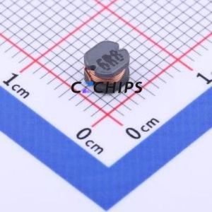 CD43-6R8M 6.8UH ตัวเหนี่ยวนำไฟฟ้าแบบ SMD,4.5x4 มม. ( ค่าความเหนี่ยวนำ: )( ความแม่นยำ: 20% กระแสไฟฟ้าที่กำหนด: 1.41A ) - Product Image 1