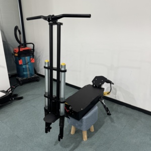 Châssis de scooter électrique facile à installer, 13 pouces, 60V 72V, double suspension avant, fourche ouverte de 155 mm, noir et jaune - Product Image 2
