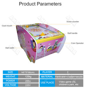 Machine d'arcade <span class=keywords><strong>de</strong></span> hockey sur air pour 2 joueurs |   Parc d'attractions intérieur AMA pour enfants et centres <span class=keywords><strong>de</strong></span> divertissement familial - Product Image 5