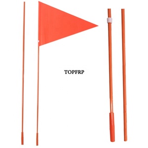 Tige ronde en fibre de verre solide haute résistance, mât de drapeau en fibre de verre - Product Image 4
