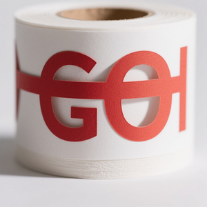 Etiqueta de embalaje privado personalizada, pegatina de producto, adhesivo de impresión, rollos de etiquetas con logotipo de marca, pegatina de vinilo impermeable - Product Image 1