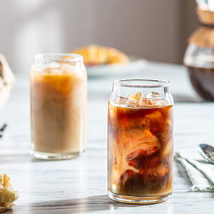 Bicchieri da birra bicchieri da 16 once 480ml bicchiere da birra a sublimazione bicchiere a forma di lattina di birra con coperchio in bambù e cannuccia - Product Image 3