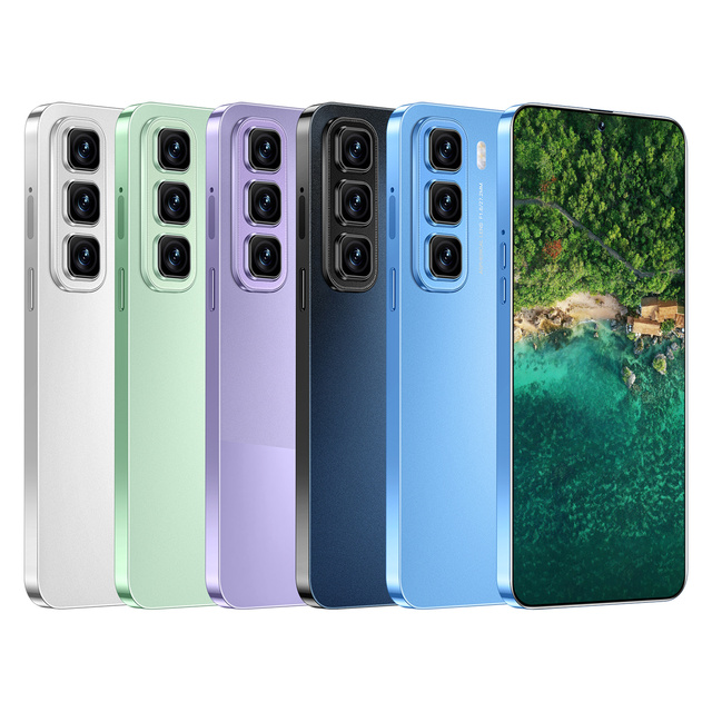 Hot 50 Pro Budget 5G Phone 8000mAh 7.3 Inch AMOLED 120Hz 108MP AI Camera 16GB+1TB Dual SIM Face Unlock Metal Frame Deca Core