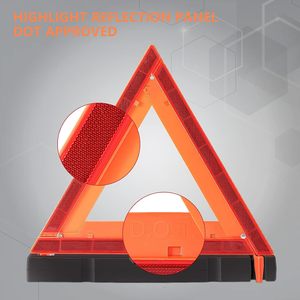 Gấp xe tam giác bên đường cảnh báo Dot tam giác phản chiếu cho xe tải cảnh báo tam giác Kit - Product Image 4