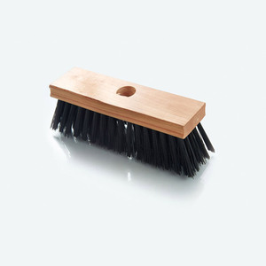Escoba Mágica para Limpieza <span class=keywords><strong>de</strong></span> Suelos <span class=keywords><strong>de</strong></span> Jardín con Cabezal <span class=keywords><strong>de</strong></span> PET y Recogedor, Escoba <span class=keywords><strong>de</strong></span> Madera con <span class=keywords><strong>Cepillo</strong></span> para Empujar, para Uso en Interiores y Exteriores - Product Image 1