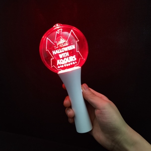 Shenzhen K-pop Acrylique Armée Bombe Logo Personnalisé Officiel Marque Lightstick Acclamations Glow Stick Avec LED RGB Lumière Pour Événements Concert - Product Image 2