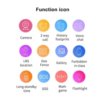 Montre intelligente Q19 pour enfants, filles et garçons, avec caméra SOS, GSM, LBS, GPS, alarme, horloge, 2G, avec carte SIM pour téléphone portable