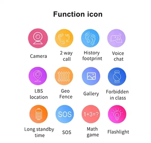 Q19 bambini ragazze ragazzi bambini SOS fotocamera GSM LBS GPS Tracker sveglia 2G smart watch <span class=keywords><strong>con</strong></span> telefoni cellulari sim card smartwatch - Product Image 2