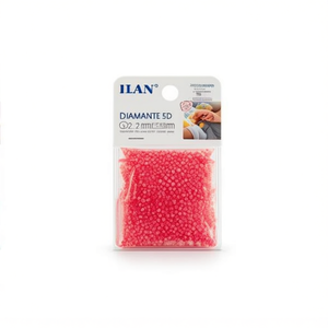 ILAN Diamante 5D 2.7mm Rosa 2200pz per Pittura Diamante - Product Image 2