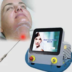 Vendita calda mini-invasiva portatile lipo laser a diodi per lipolisi apparecchiature di trattamento 980 1470 macchina di liposuzione