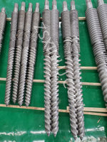 Tornillo y barril gemelos cónicos de tubo de PVC de calcio alto/bajo de alta calidad para máquina extrusora de plástico
