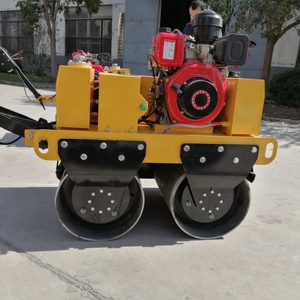 Mini Rodillo <span class=keywords><strong>Compactador</strong></span> de Asfalto <span class=keywords><strong>Manual</strong></span> Hidráulico Mecánico de 600 mm, Vibratorio, de 0.5 Toneladas, con Conducción Completa - Product Image 5