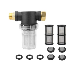 Filtre à sédiments 100/40 mailles pour tuyau d'arrosage, filtre d'entrée pour nettoyeur haute pression, accessoire de filtration pour tuyau de jardin - Product Image 1