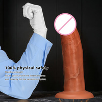 Plug Anal Extra Grande de Silicona Líquida sin Olor a Huevo, 32*73 cm, Pene Ultra Realista, Dildo de Gran Tamaño para Adultos HMGJ2164 Dongguan