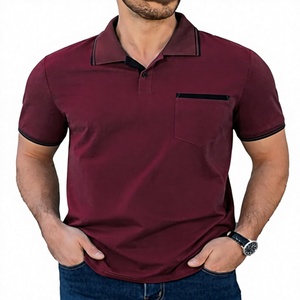 Premium Pique Fabric <b>Polo</b> <b>Shirt</b> Urban Style Slim Fit <b>Polo</b> <b>Shirt</b> <b>Vintage</b> Inspired Classic <b>Polo</b> <b>Shirt</b> - Product Image 2