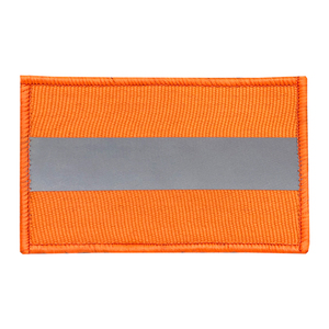 Wholesale Custom Colorful Reflective Fabric <strong>Patch</strong> Sustainable Reflective <strong>Patches</strong> for Clothing - Product Image 2