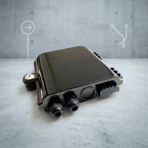 Caja de Distribución de Fibra Óptica FTTH FAT de 8 Núcleos, Caja Terminal PLC OEM para Interiores/Exteriores, 1 Año de Garantía - Product Image 1