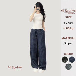 Pantalones Anchos de Terciopelo con Encaje Teñido, Casuales para Mujer, Cintura Elástica, Cómodos, de Verano, con Etiqueta Personalizada - Product Image 1