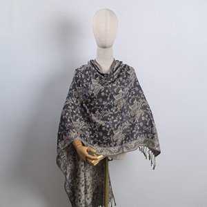 Sciarpa Premium in Pashmina bohémien per le donne <span class=keywords><strong>scialle</strong></span> classiche e colorate sottili <span class=keywords><strong>con</strong></span> <span class=keywords><strong>frange</strong></span> per la primavera - Product Image 6