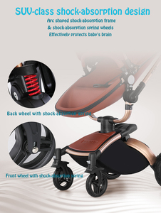 <span class=keywords><strong>Agape</strong></span> marca 3 en 1 cochecito de bebé de aleación ligera fácil plegable y portátil Alibaba superventas nuevo modelo - Product Image 4