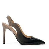 Élégantes Sandales à Talons Pointus en Cuir Verni pour Femme 10 cm, NOUVEAU Design Tendance d'Été avec Talon Fin pour Femmes