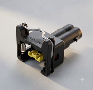 Conector Automotriz Hembra de 2 Pines, Arnés de Cables, Conector Eléctrico Impermeable TE 444496-1 - Product Image 2