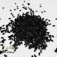Masterbatch Plastik Hitam Konduktif Cabot Berkualitas Tinggi dengan Kandungan Karbon 10%-50% ABS PC PET PS PVC untuk Film Kelas Makanan dan Kelas Sepatu