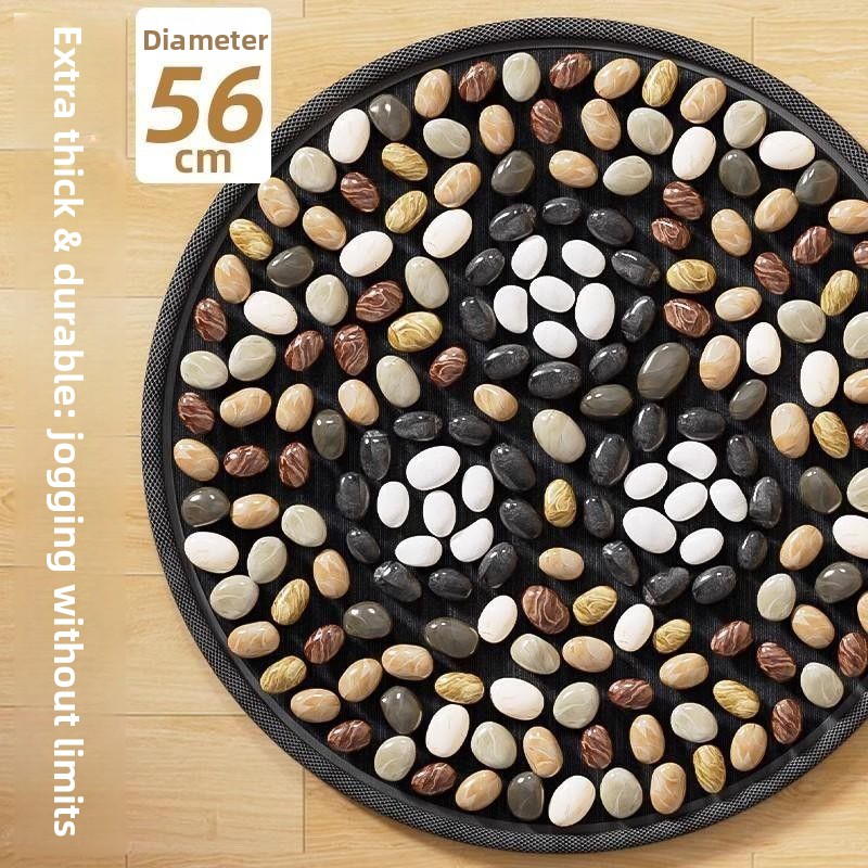 Acupressure Mat Ultra-slow Jogging Pebble-style Foot-massage Insole Traditional Chinese Medicine Tool Unblock Meridians Foot