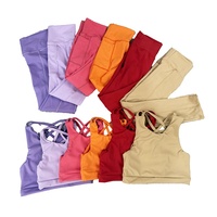 Pantalones Cortos de Yoga para Niñas DH ODM, de Alta Elasticidad, Nailon y Spandex, Ropa Deportiva, Pantalones Cortos Deportivos para Niños, Impresión Personalizada OEM ODM