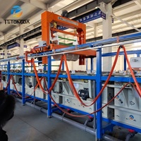 Machine d'électrodéposition au chrome, panier en titane, électrodéposition de meubles, machine d'anodisation or et argent