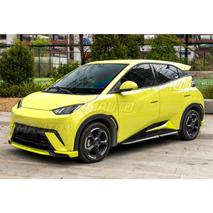 สำหรับ BYD Seagull 2023-2025 สีเหลือง ชุดแต่งสปอยเลอร์กันชนหน้า-หลัง ดิฟฟิวเซอร์ สเกิร์ตข้าง สปอยเลอร์ลิป อุปกรณ์ตกแต่ง - Product Image 4