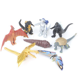 Set <span class=keywords><strong>di</strong></span> 8 Pezzi SHILI Godzilla in PVC Scala 1/100, Action Figure a Tema <span class=keywords><strong>Film</strong></span> e TV, Modellini Figurine per Microlandscape - Product Image 3