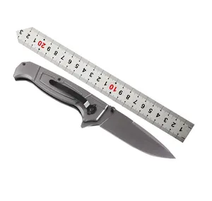 OEM With Leather Sheath High-grade factory supply wholesale price cheap pocket folding knife kit diy knife blanks