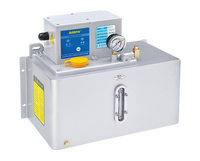 Pompe de lubrification électromagnétique automatique électrique haute pression 2L pour machine CNC avec structure à piston