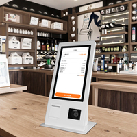 11.6/15.6/17.3/18.5/21.5 pouces Win 10/11/Linux CPU I5/I7/I9 Self Service Pos Machine Caisse Enregistreuse Pos Systèmes Kiosques de Paiement