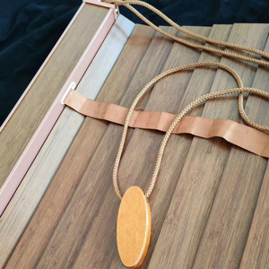 โซ่มู่ลี่ไม้ที่ทนทานส่วนประกอบมู่ลี่สวยงามวัสดุพลาสติกโพลีเอสเตอร์ใช้สำหรับโรงงานม่านบังแดด - Product Image 1