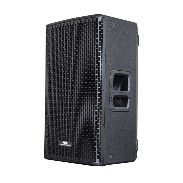 15inch Wooden Active Dj Speaker Bluetooth PA Loudspeaker Class-D Amplifier DSP 500W Speaker