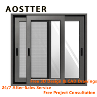 Ventanas y Puertas de Aluminio con Aislamiento Térmico Estándar AAMA, Ventanas Corredizas de Aluminio