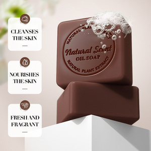 Profumo naturale caffè olio essenziale sapone universale fatto a mano sapone per la pulizia del corpo 100g - Product Image 2