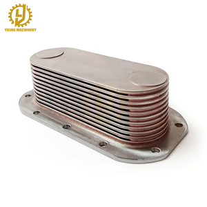 Núcleo del Enfriador de Aceite del Motor S60 23522415 para Motor Diésel Detroit S60 |   Enfriador de Aceite de Acero Inoxidable |   NUK - Product Image 1