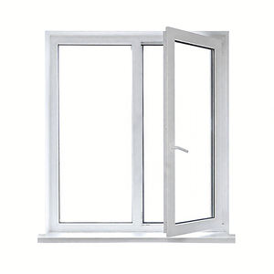 Fenêtre à battants UPVC Fenêtres résidentielles étanches en PVC Fenêtres à double vitrage Fenêtres insonorisées - Product Image 1