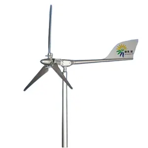 Kit de generador de viento de eje vertical de 5kw Generador de energía libre horizontal eolienne