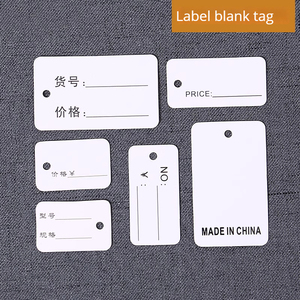 Étiquette Pendante d'Usine Personnalisée pour Vêtements, Étiquettes Suspendues - Product Image 4