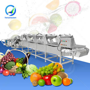 Ligne de traitement de séchage de légumes OCEAN, machine de lavage et d'emballage de fruits, de carottes et de légumes enrobés de cire - Product Image 1