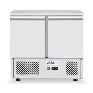 Arktic 230V/220W 900x700x(H)890mm Banco Refrigerato Commerciale per Cucina 300L Due Porte Serie 200 - Product Image 1